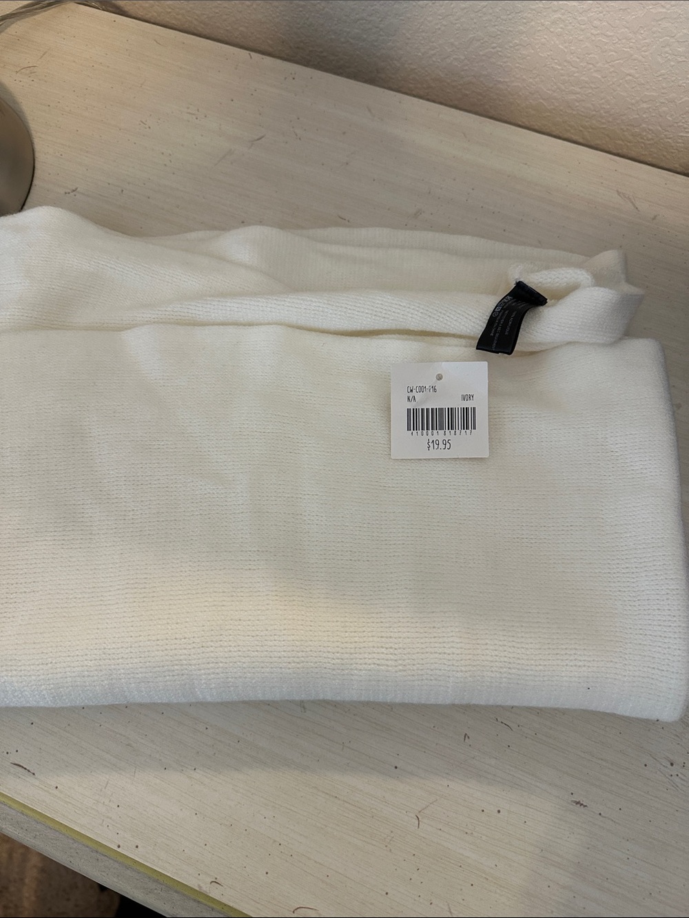 NWT Altar'd State infinity Cream Knit Scarf